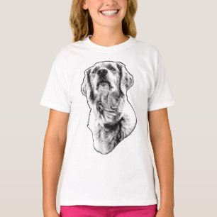 T-shirt Noble Gaze, Encre de Fête