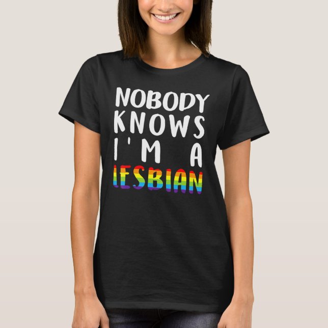 T-shirt Nobody Knows (Devant)