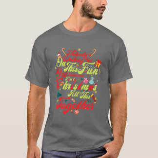 T-shirt Nobodys Sortant Sur Ce Vieux Noël Familial Amusant