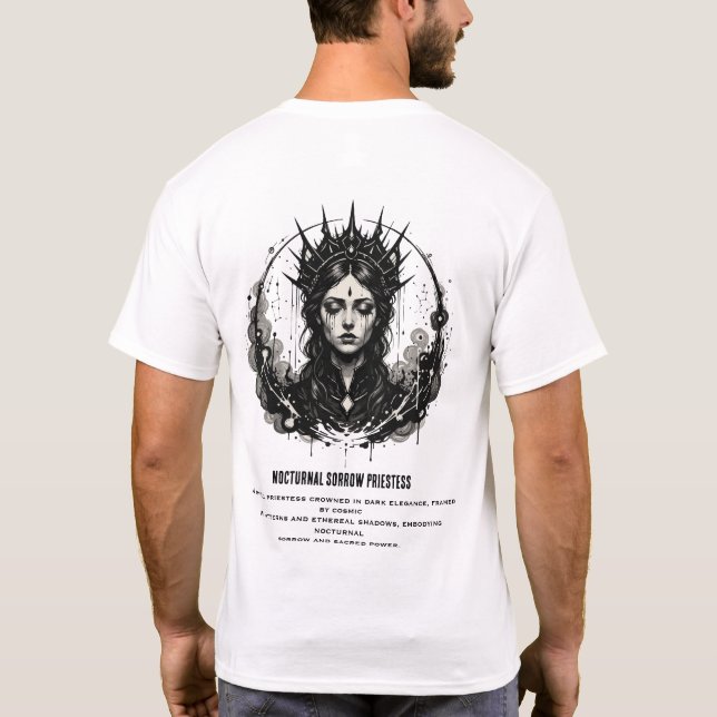 T-shirt Nocturnal Sorrow Priestess (Dos)