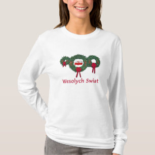 T-shirt Noël 2 de la Pologne