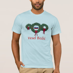 T-shirt Noël 2 de la Slovénie