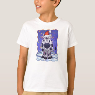 T-shirt Noël à la vache