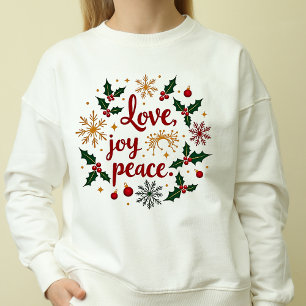 T-shirt Noël Amour, Joie, Paix