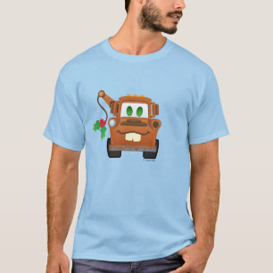 T-shirt Noël aux voitures Camion Mat Tow