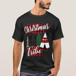 T-shirt noël avec ma tribu pyjama famille léopard