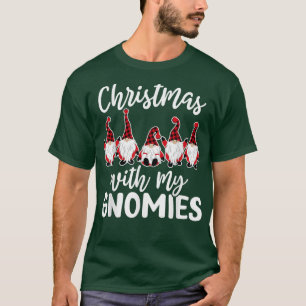 T-shirt Noël avec Mes Gnomies Noël Gnomes de Noël Pjs