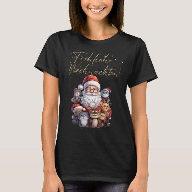 T-shirt Noël avec nos proches (Devant)