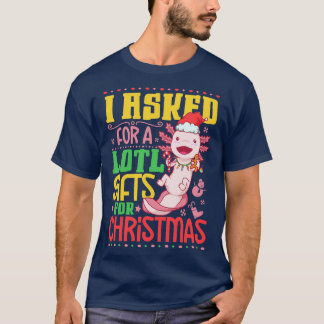 T-shirt Noël Axolotl