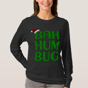 T-shirt Noël Bah Humbug Xmas Humbug Santa Hat