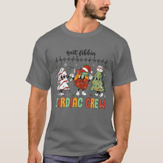 T-shirt Noël Cardiac infirmière Noël Coeur garçon