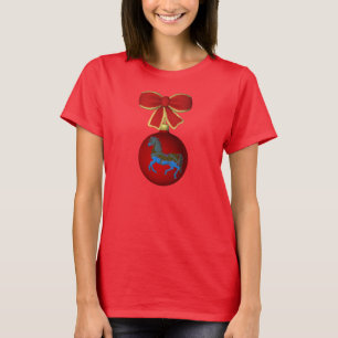 T-shirt Noël Carousel Cheval Vacances