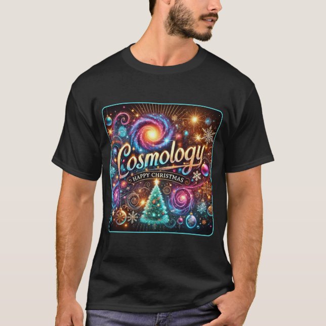 T-shirt "Noël céleste : Cosmologie et magie des fêtes (Devant)