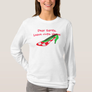 T-shirt Noël chausse la lettre au père noël
