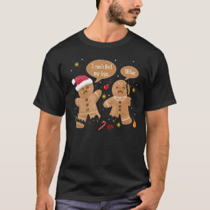 T-shirt Noël Cookie pain d'épice Oh Snap Baking Team B