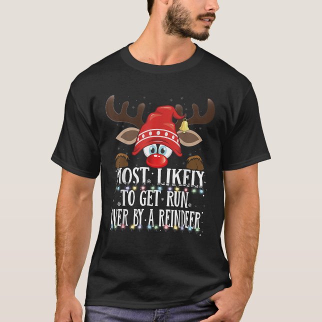 T-shirt Noël correspondant le plus susceptible d'être renv (Devant)