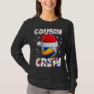 T-shirt Noël Cousin Crew Volley Ball Pyjamas Famille X