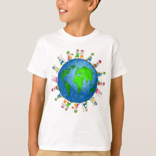 T-shirt Noël dans le monde Sweatshirt pour enfants