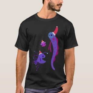 T-shirt Noël dans les profondeurs marines