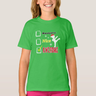 T-shirt Noël d'arts martiaux d'enfants