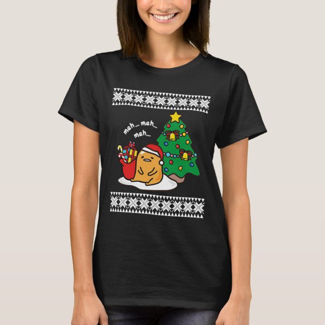 T-shirt Noël de Gudetama (Devant)
