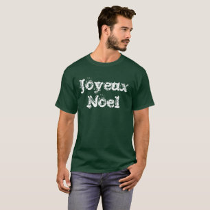 T-shirt Noël de Joyeux Noel en français