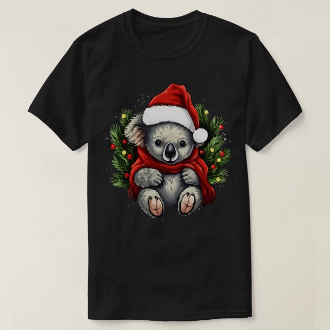 T-shirt Noël de Koala (Design devant)
