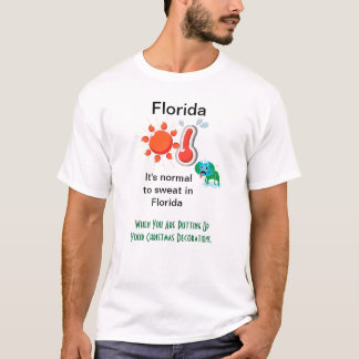 T-shirt Noël de la Floride