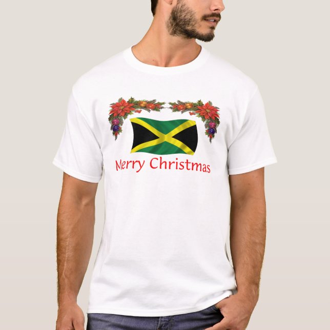 T-shirt Noël de la Jamaïque (Devant)