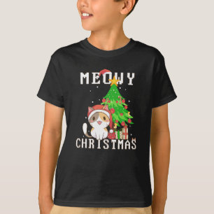 T-shirt Noël de Meowy