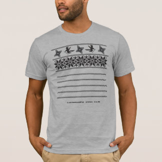 T-shirt Noël de Ninja de whiskey