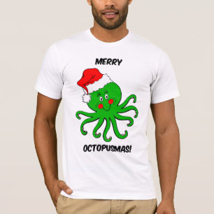 T-shirt Noël de poulpe