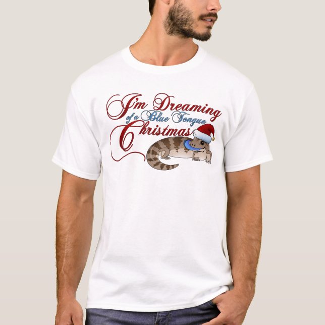 T-shirt Noël de Skink de la fièvre catarrhale ovine (Devant)