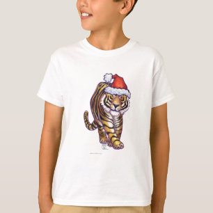 T-shirt Noël de tigre