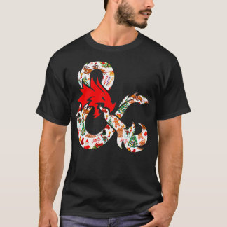 T-shirt Noël des donjons et dragons