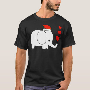 T-shirt Noël des éléphants blancs