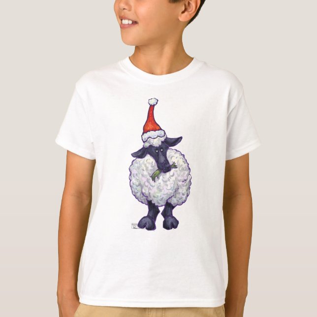 T-shirt Noël des moutons (Devant)