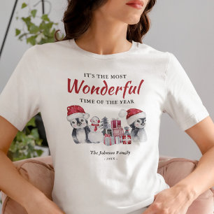 T-shirt Noël d'hiver Thème