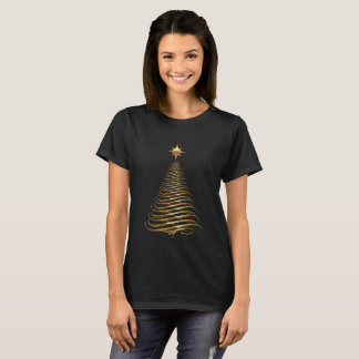 T-shirt Noël d'or