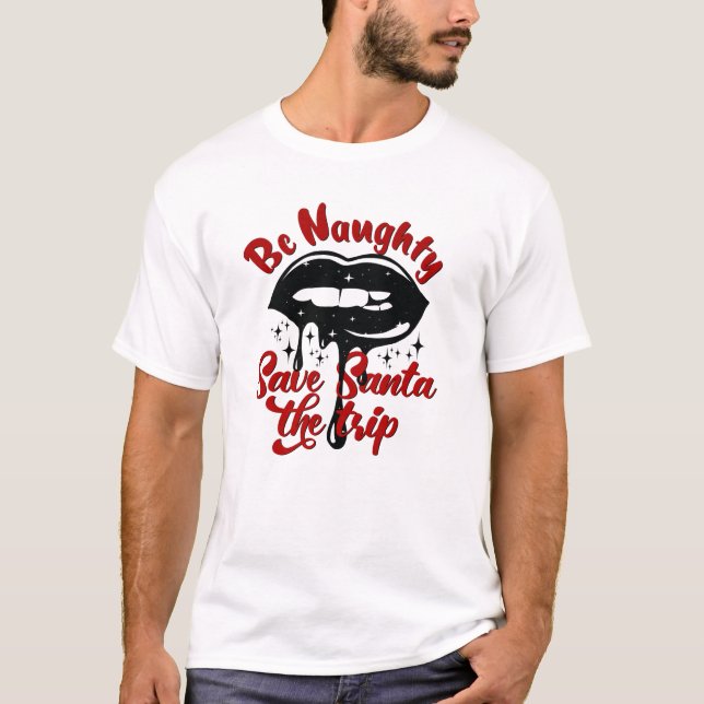 T-shirt Noël drôle (Devant)