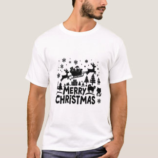 T-shirt Noël drôle