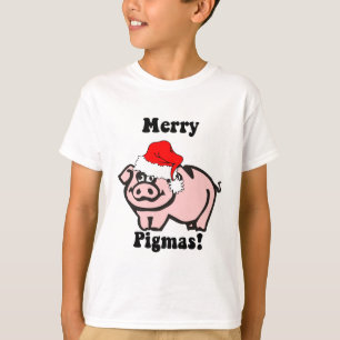 T-shirt Noël drôle de porc