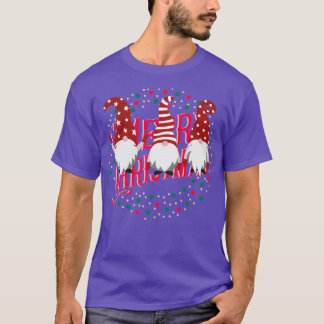T-shirt Noël drôle gnomes 73