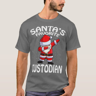 T-shirt Noël du gardien favori de Santas