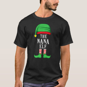 T-shirt Noël du groupe de jumelage de la famille Nana Elf