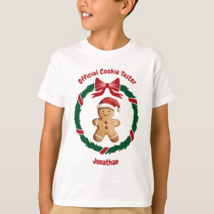 T-shirt Noël du meilleur biscuit officiel