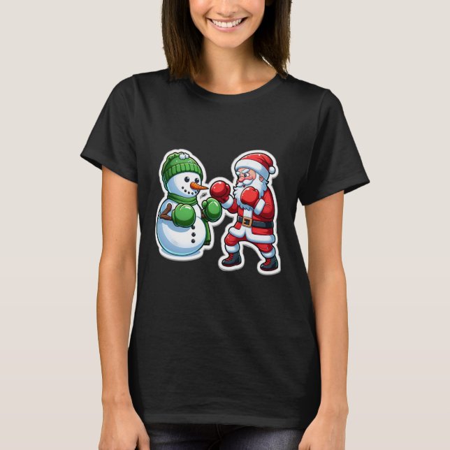 T-shirt Noël du Père Noël (Devant)