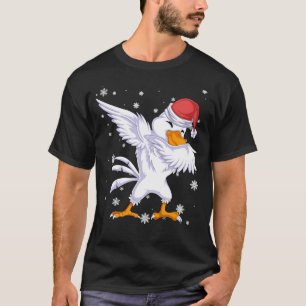T-shirt noël du poulet