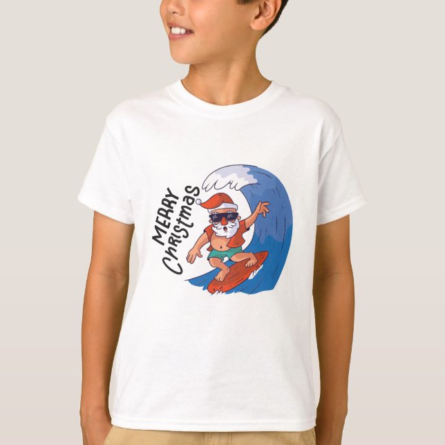 T-shirt Noël en juillet (Devant)