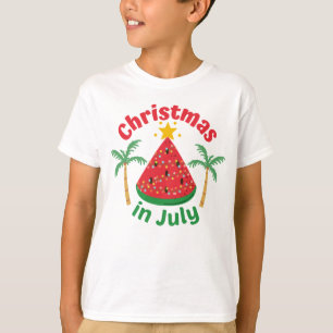 T-SHIRT NOËL EN JUILLET
